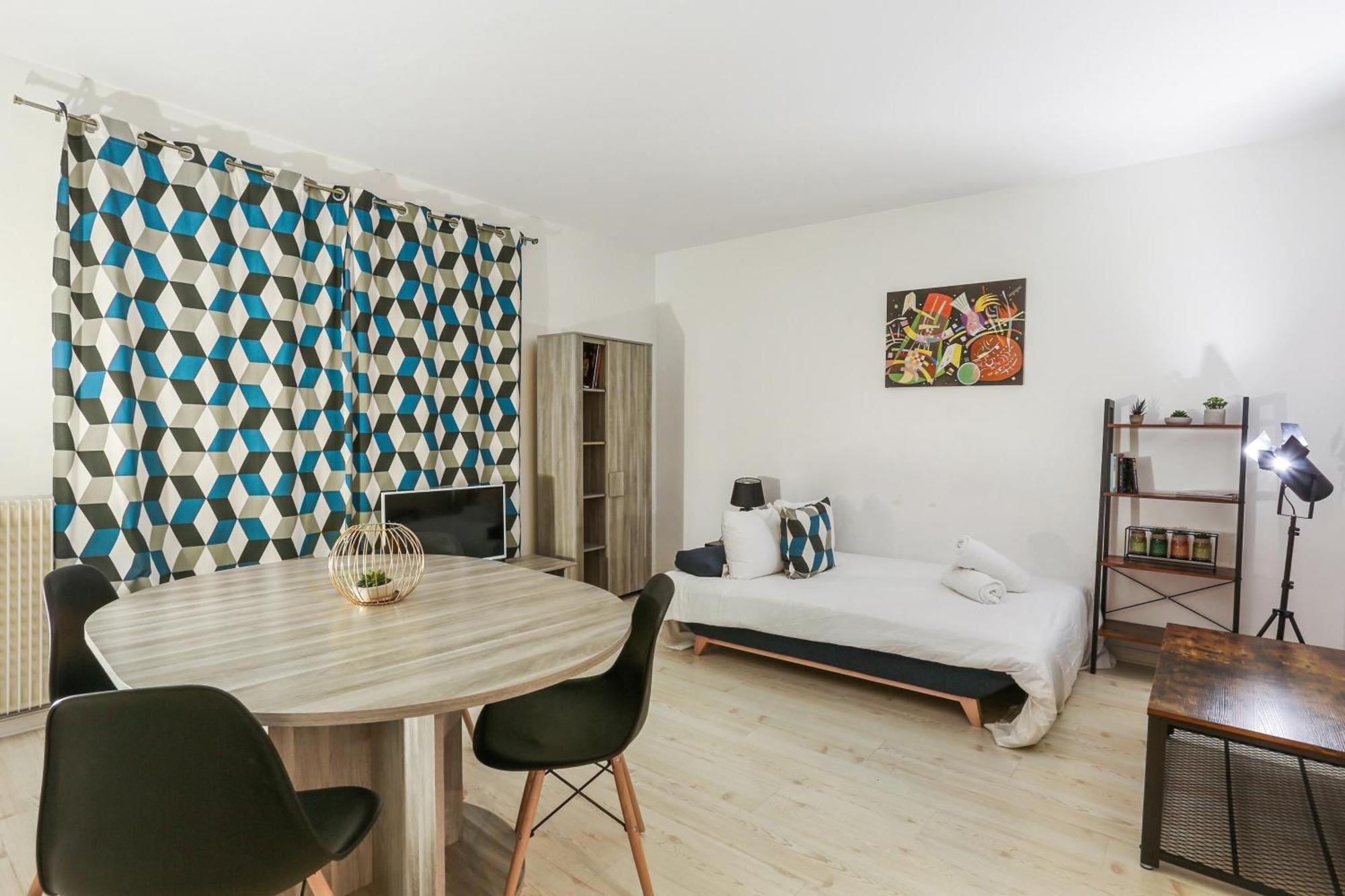 Residence Aurmat - Appart - Hotel - Boulogne - Paris Værelse billede